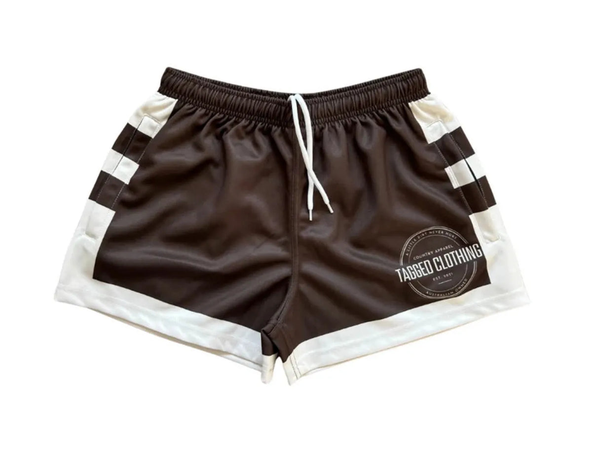 Tagged Clothing Womens Shorts- Skirts - Dresses XS / Brown Tagged Clothing Shorts Womens Footy Miva