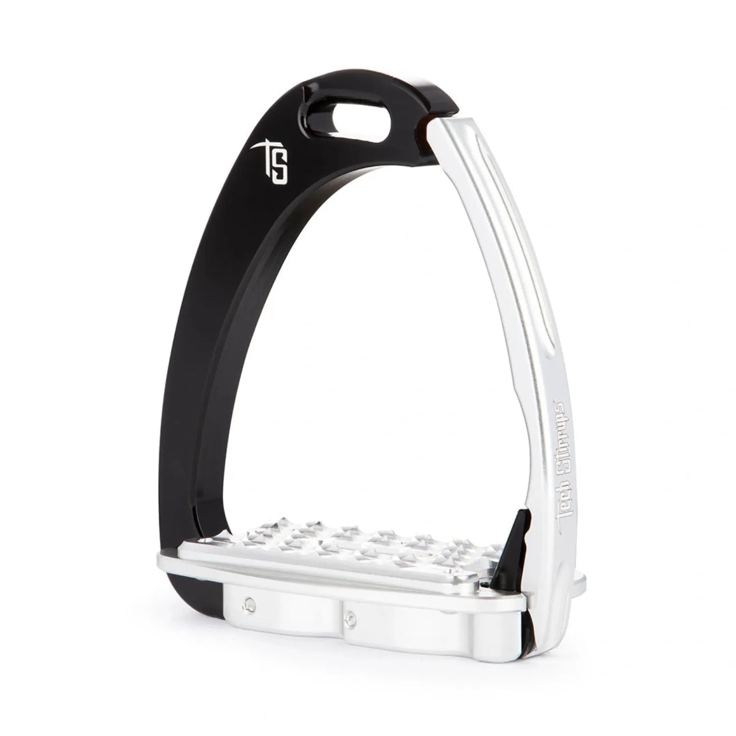 Tech Stirrups Stirrups Black/Silver Tech Stirrups Venice Medium Sloped Safety
