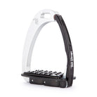 Tech Stirrups Stirrups Silver/Black Tech Stirrups Venice Medium Sloped Safety