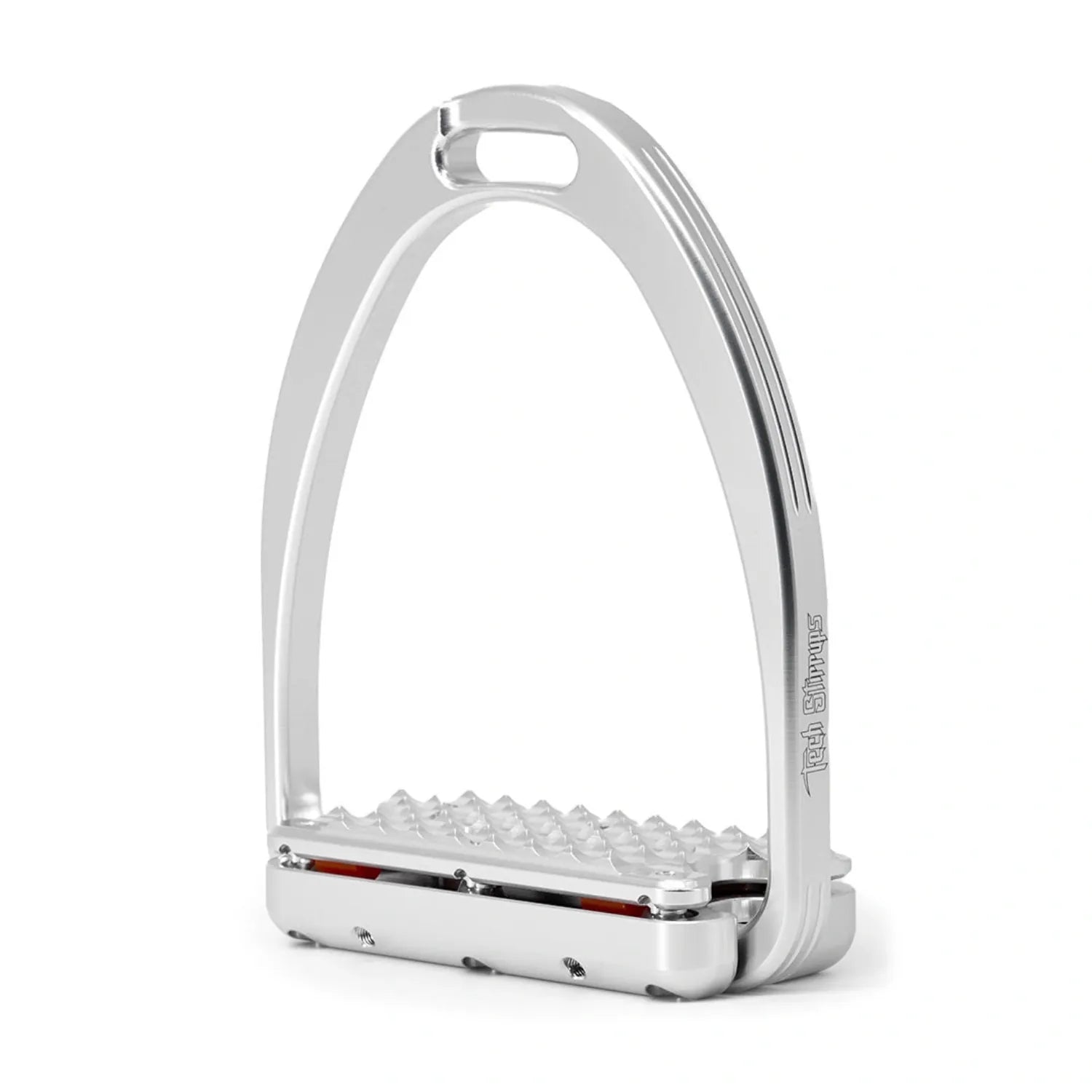 Tech Stirrups Stirrups Silver Tech Stirrups Capri Plus Dressage Cushioned