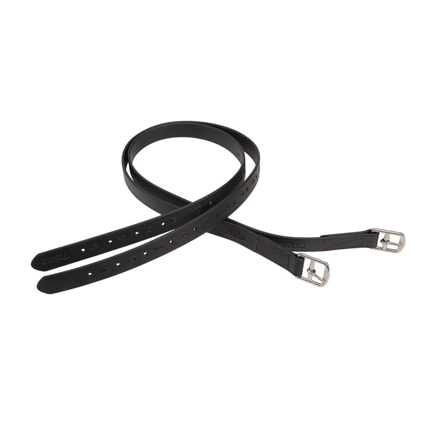 Tekna Stirrup Leathers 95cm / Black Tekna Stirrup Leathers Synthetic