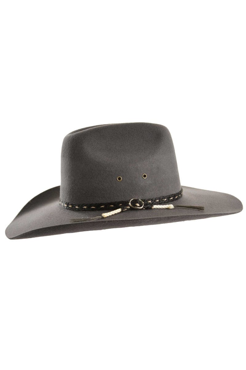 Thomas Cook Hats 54cm / Gunmetal Thomas Cook Station Wool Felt Hat (TCP1939HAT)