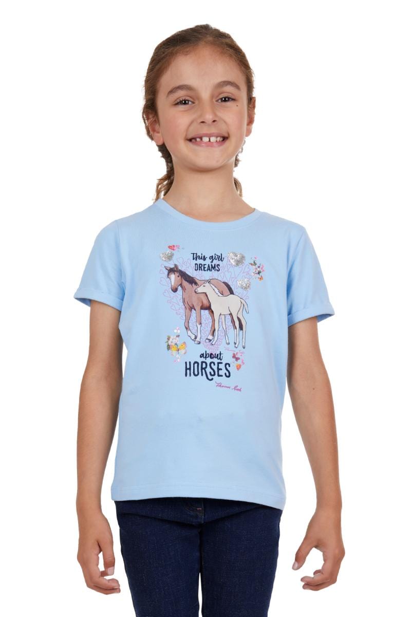 Thomas Cook Kids Shirts 02 / Light Blue Thomas Cook Tee Girls Nicole