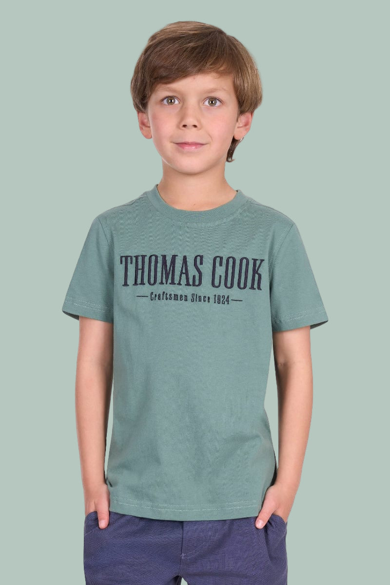 Thomas Cook Kids Shirts 04 / Sage Thomas Cook Tee Boys Nathan