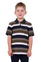 Thomas Cook Kids Shirts 10 / Navy/Tan Thomas Cook Polo Boys Matteo