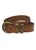 Thomas Cook Mens Belts M / Camel Thomas Cook Brass Twin Keeper Belt Tan