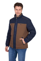 Thomas Cook Mens Jumpers- Jackets - Vests M / Navy/Tan Thomas Cook Jacket Mens Toby Reversible