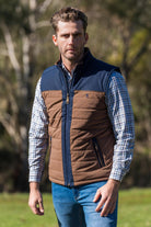Thomas Cook Mens Jumpers- Jackets - Vests Thomas Cook Vest Mens Toby Reversible