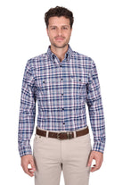 Thomas Cook Mens Shirts S / Navy/Green Thomas Cook Shirt Mens Sean