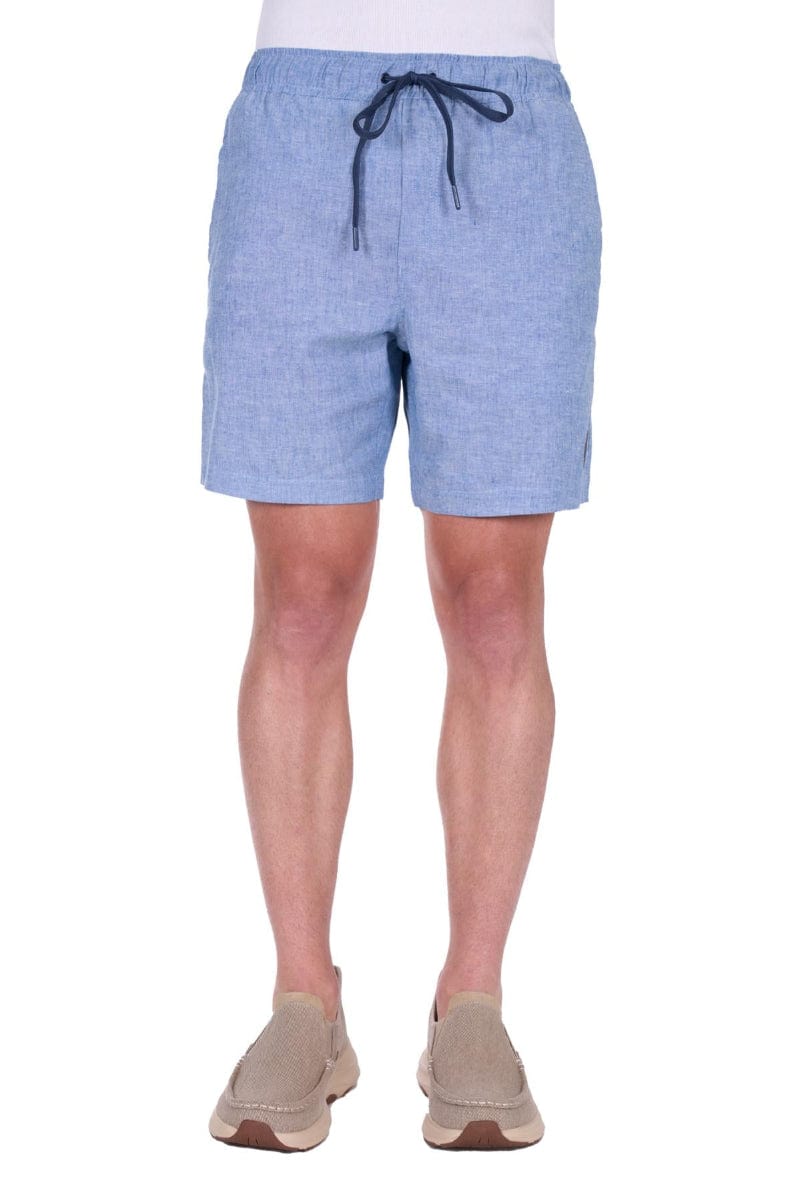 Thomas Cook Mens Shorts S / Chambray Thomas Cook Shorts Mens Felix Linen