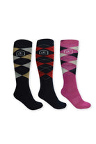 Thomas Cook Socks 2-7 / Multi Thomas Cook Womens 3 Pack Riding Socks