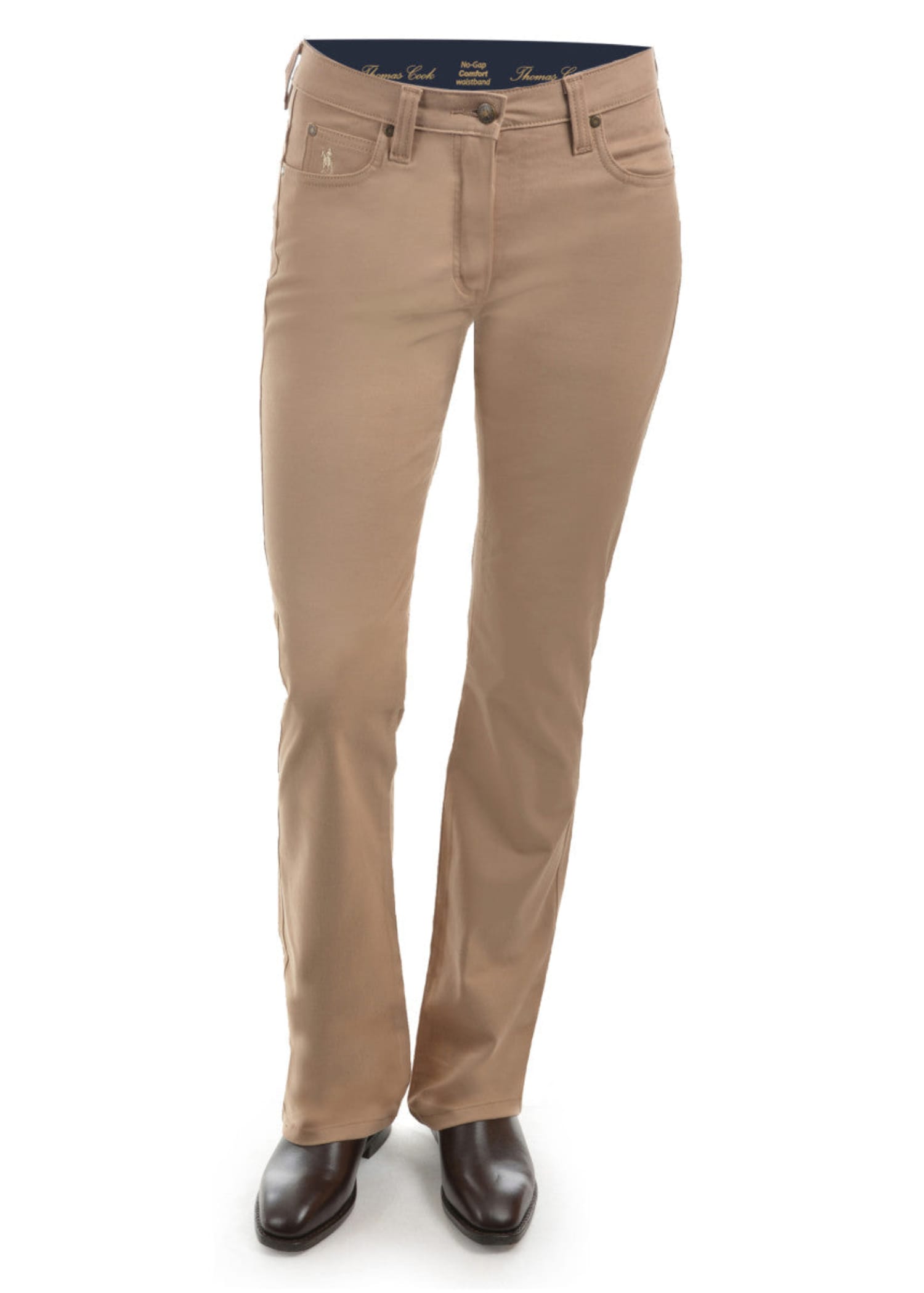 Thomas Cook Womens Jeans 08 / Sand Thomas Cook Moleskins Womens Bootcut