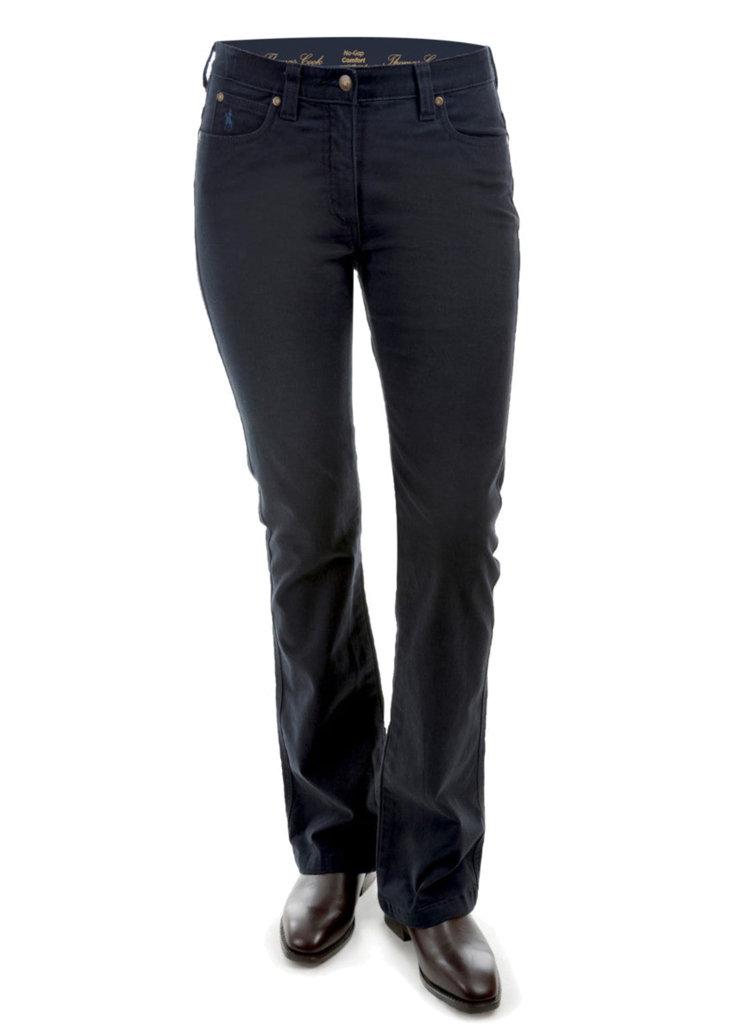 Thomas Cook Womens Jeans 09 / Navy Thomas Cook Moleskins Womens Bootcut