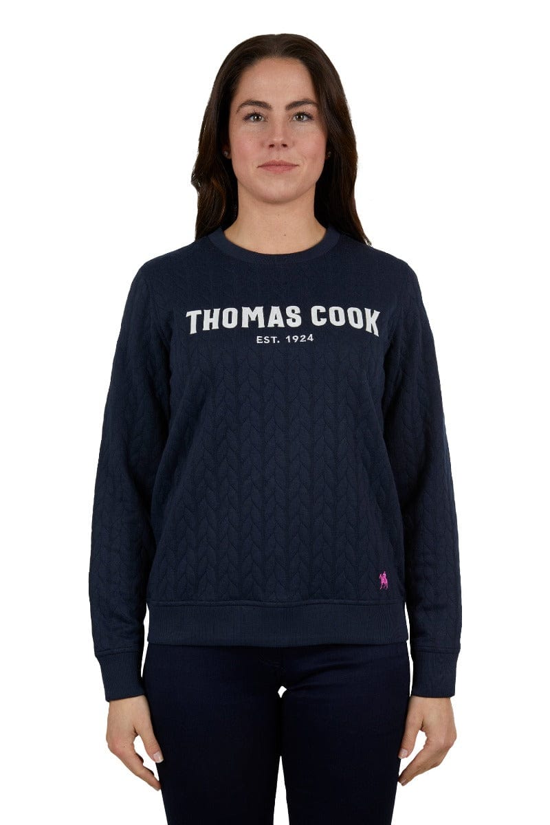 Thomas Cook Womens Jumpers, Jackets & Vests 08 / Navy Thomas Cook Sweater Womens Piper