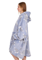 Thomas Cook Womens Jumpers- Jackets - Vests Blue Thomas Cook Snuggle Hoodie Adults Dogs
