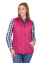 Thomas Cook Womens Jumpers- Jackets - Vests Thomas Cook Vest Womens Mayfield Reversible