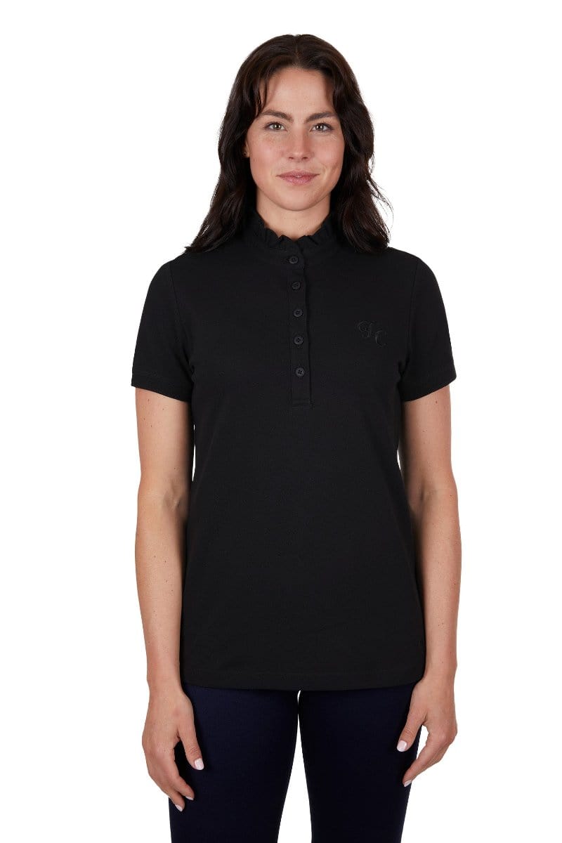 Thomas Cook Womens Shirts 08 / Black Thomas Cook Polo Womens Holly