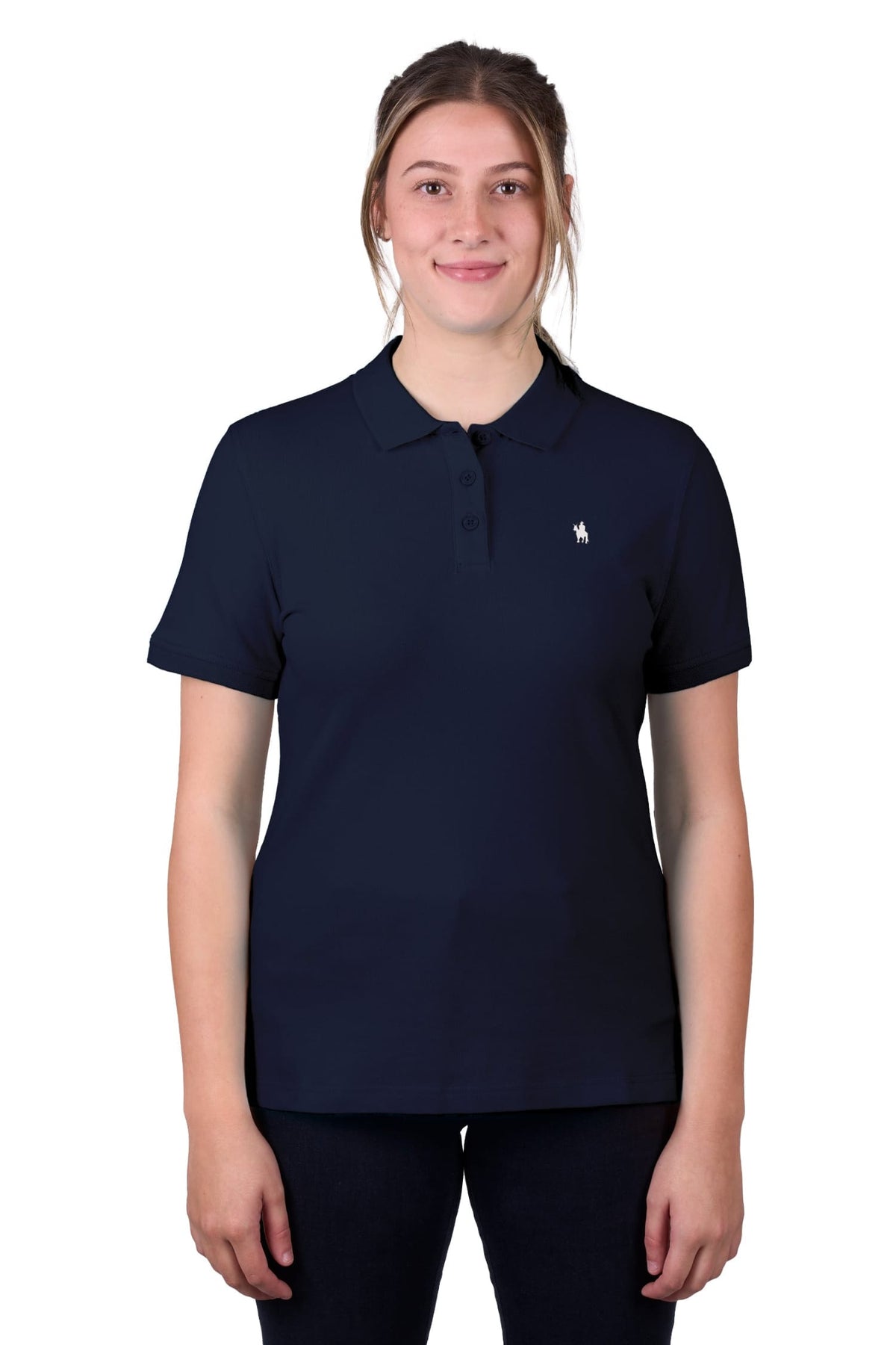 Thomas Cook Womens Shirts 08 / Dark Navy Thomas Cook Polo Womens Classic Stretch