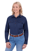 Thomas Cook Womens Shirts 08 / Ink Thomas Cook Shirt Womens Stretch Drill