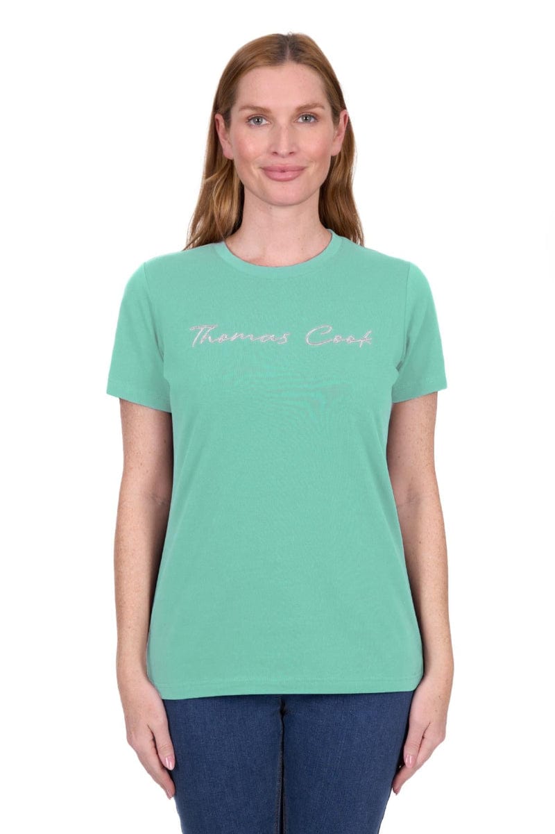 Thomas Cook Womens Shirts 08 / Mint Thomas Cook Tee Womens Kerri