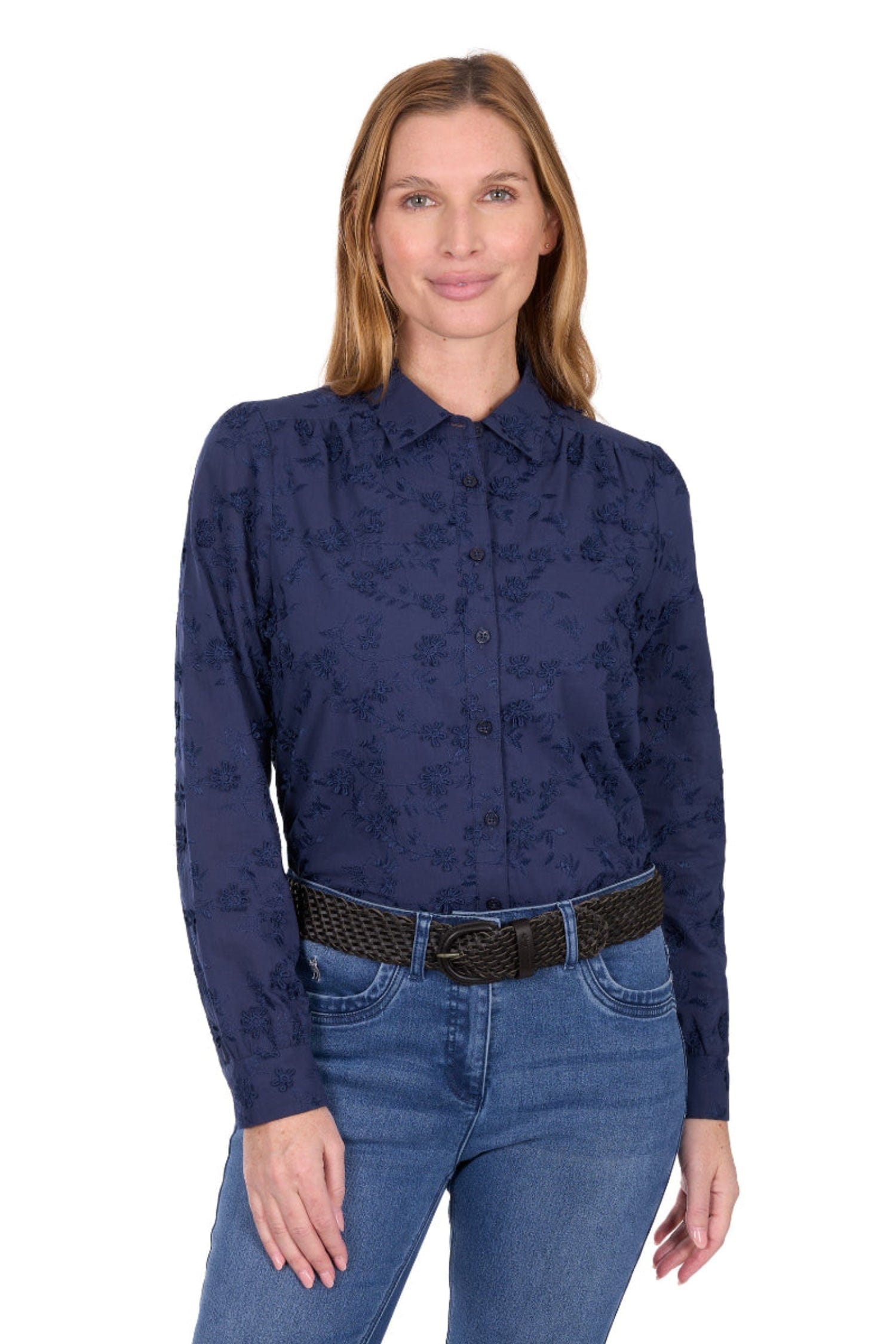Thomas Cook Womens Shirts 08 / Navy Thomas Cook Shirt Womens Remy