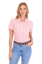 Thomas Cook Womens Shirts 08 / Peach/White Thomas Cook Shirt Womens Agnes