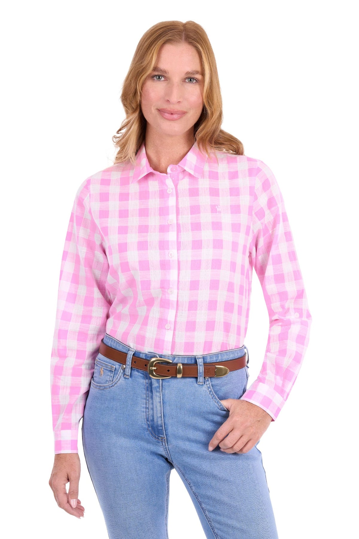 Thomas Cook Womens Shirts 08 / Pink/White Thomas Cook Shirt Womens Eliza
