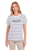 Thomas Cook Womens Shirts 10 / Navy/White Thomas Cook Tee Womens Wilma