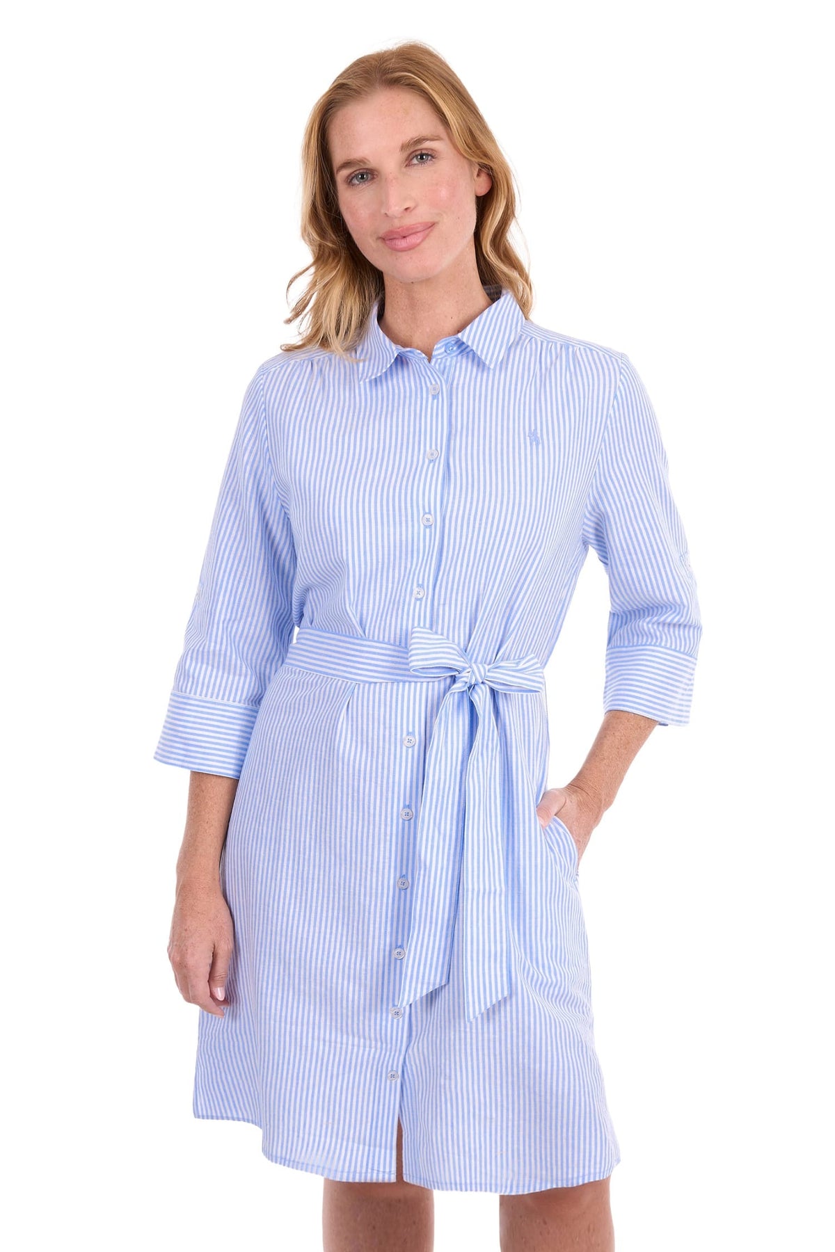 Thomas Cook Womens Shorts- Skirts - Dresses 08 / Blue/White Thomas Cook Dress Womens Bea
