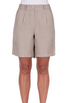 Thomas Cook Womens Shorts- Skirts - Dresses 10 / Natural Thomas Cook Shorts Womens Kathy Linen