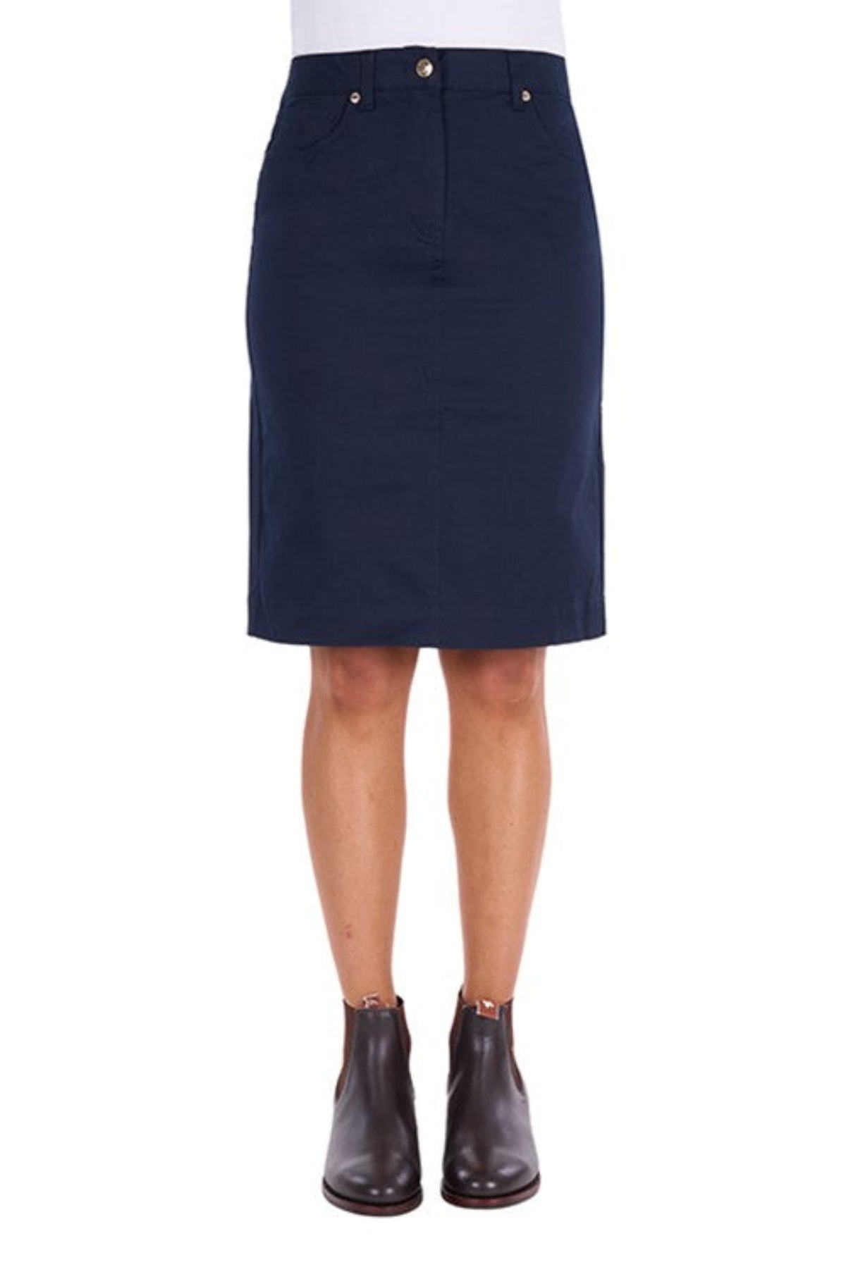 Thomas Cook Womens Shorts- Skirts - Dresses 10 / Navy Thomas Cook Skirt Womens Jenny