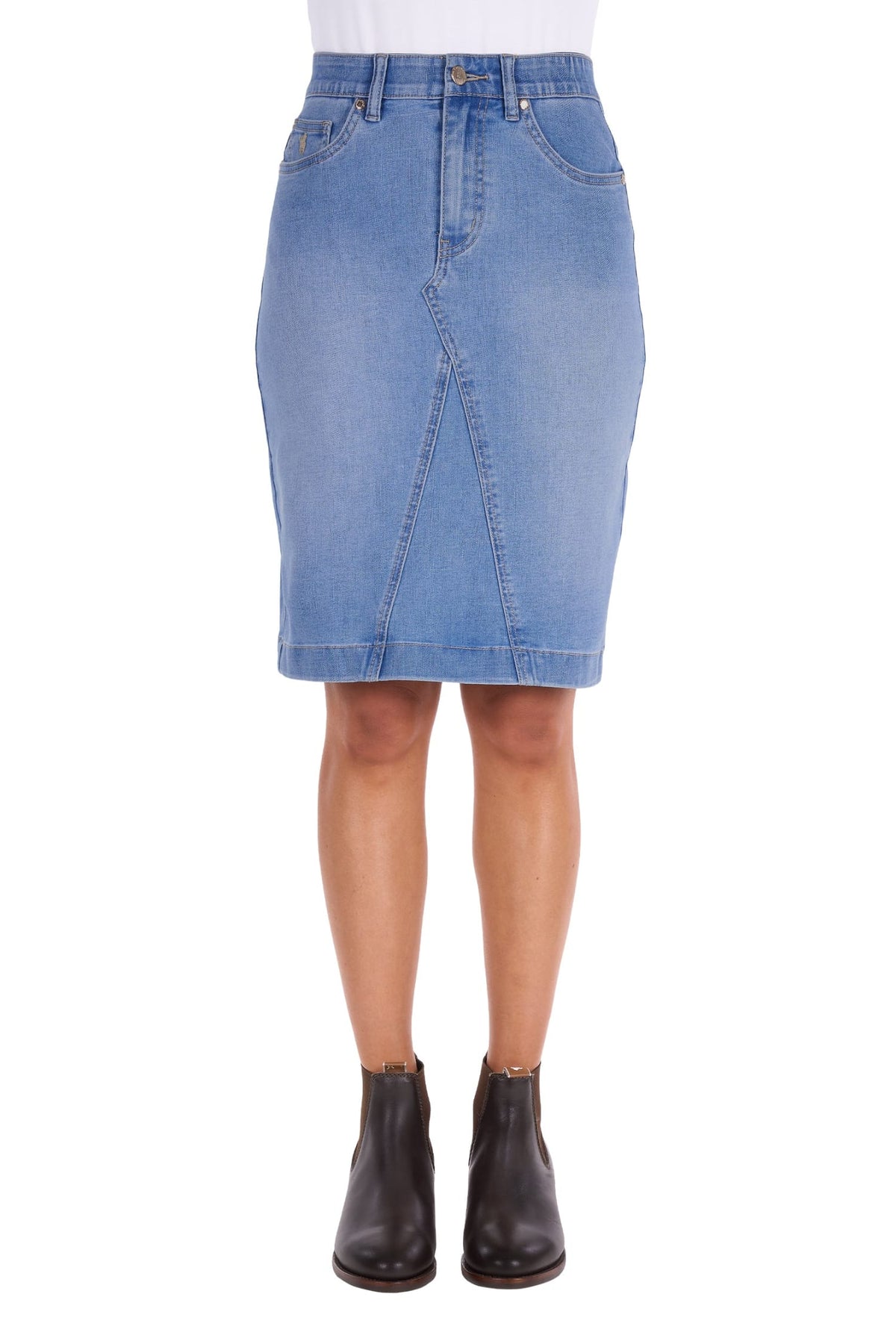 Thomas Cook Womens Shorts- Skirts - Dresses Thomas Cook Skirt Womens Ebony Denim