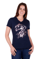 Thomas Cook Womens Tops 08 / Navy Thomas Cook Tee Womens Faith (T3S2550056)