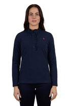 Thomas Cook Womens Tops Thomas Cook Polo Womens Frill Neck Long-Sleeve