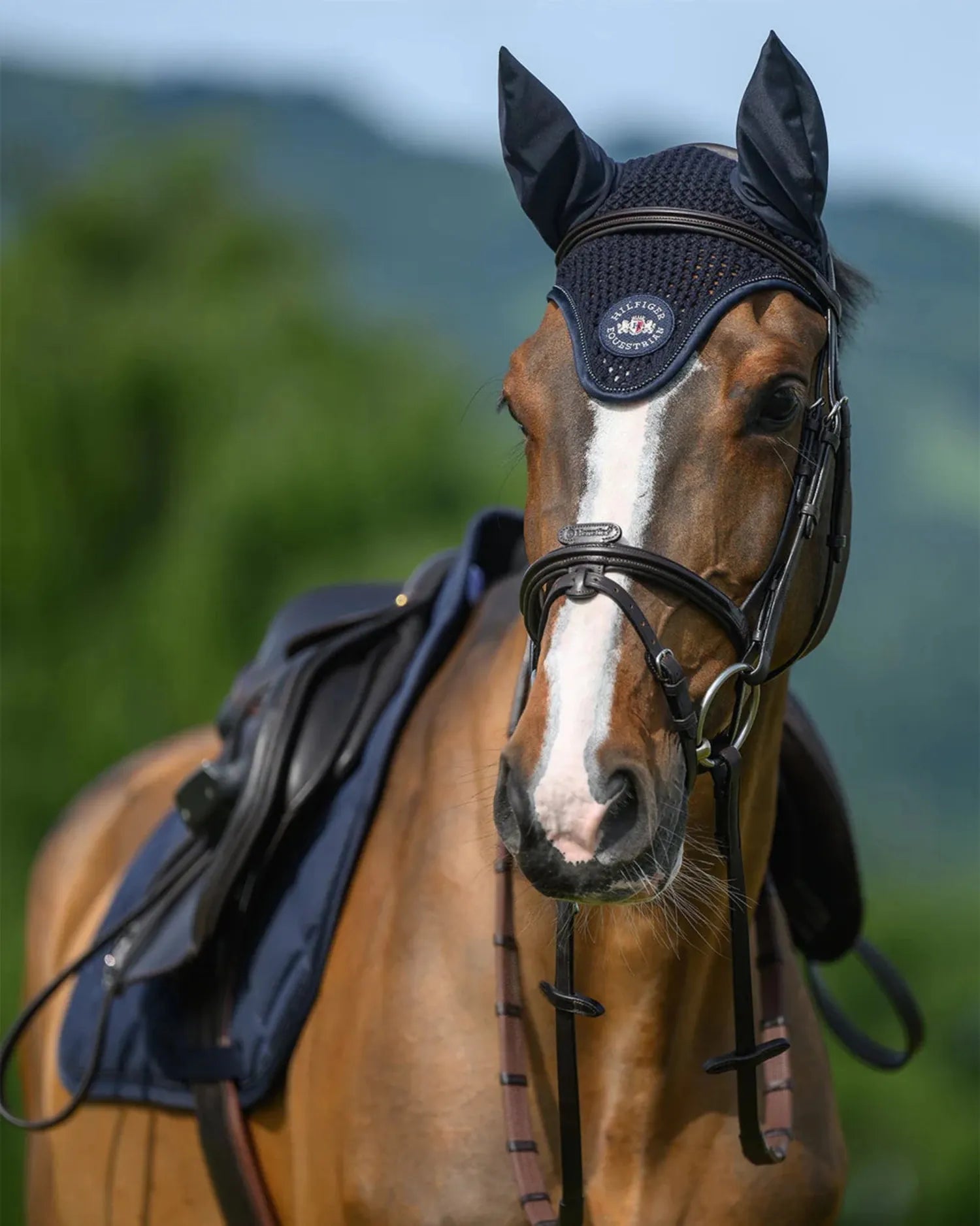 Tommy Hilfiger Fly Masks - Bonnets Full / Desert Sky Tommy Hilfiger Ear Bonnet Emory