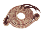 Toowoomba Saddlery Reins Beige/Brown Toowoomba Campdraft Reins