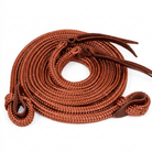 Toowoomba Saddlery Reins Brown Toowoomba Saddlery Pro Series Campdraft Reins