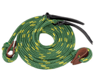 Toowoomba Saddlery Reins Green/Gold Toowoomba Saddlery Pro Series Campdraft Reins