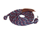 Toowoomba Saddlery Reins Navy/ Red/ White Toowoomba Saddlery PRO Series Rope Reins w/ Loop Ends
