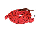 Toowoomba Saddlery Reins Red/Black Toowoomba Saddlery PRO Series Rope Reins w/ Loop Ends