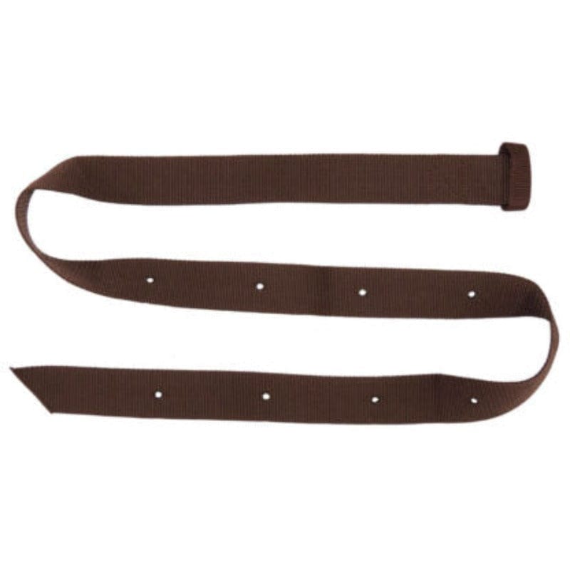 Toowoomba Saddlery Saddle Accessories Brown Toowoomba Saddlery Billet Strap Nearside