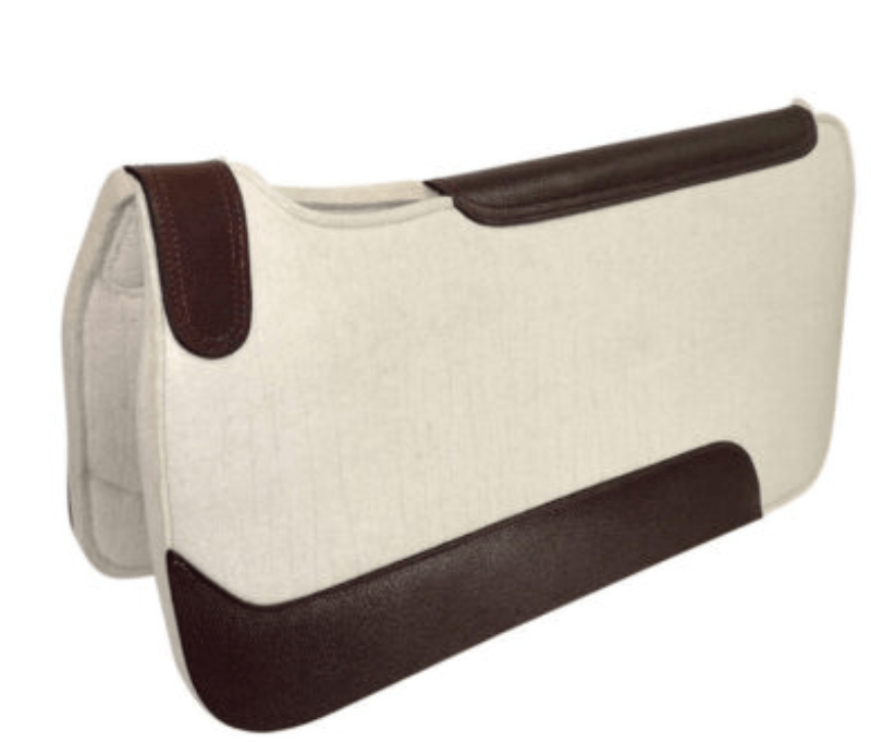 Toowoomba Saddlery Saddle Pads Western 13mm / White TS Competitor Work Saddlepad