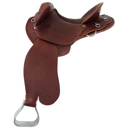 Toowoomba Saddlery Saddles 16in FQHB / Brown/Rough Out Toowoomba Saddlery Sunset Drafter Smooth Out