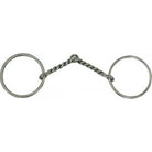 Top Hand Saddlery Bits Full/13.5cm Snaffle Bit Twisted Wire Thin