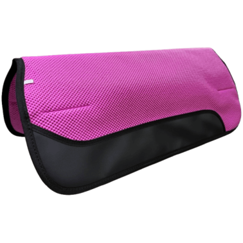 Top Hand Saddlery Saddle Pads Western Pink THS Saddle Pad Western Perforated