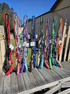 Top Rail Equine Halters Assorted Mustang Rope Halter & Lead Set