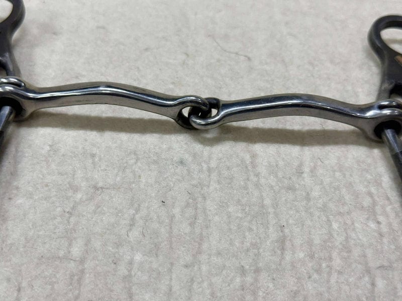 Toprail Equine Bits Full/13.5cm Toprail Equine Bit Southern Skies Western Shank Snaffle Square