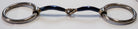 Toprail Equine Bits Full/13.5cm Toprail Equine Bit Weighted Loose Ring with Copper Inlay 12mm