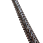 Toprail Equine Breastplates - Martingales Cob/Full Toprail Equine Breastplate Contrast Plait Deep V