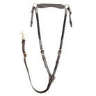 Toprail Equine Breastplates - Martingales Cob/Full Toprail Equine Breastplate Deep V Heavy Oiled